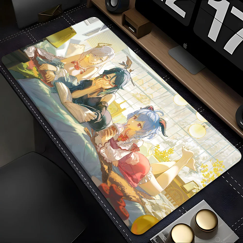 Игровой коврик для мыши Genshin Impact Xianyun с фиксатором облака игровой клавиатуры и