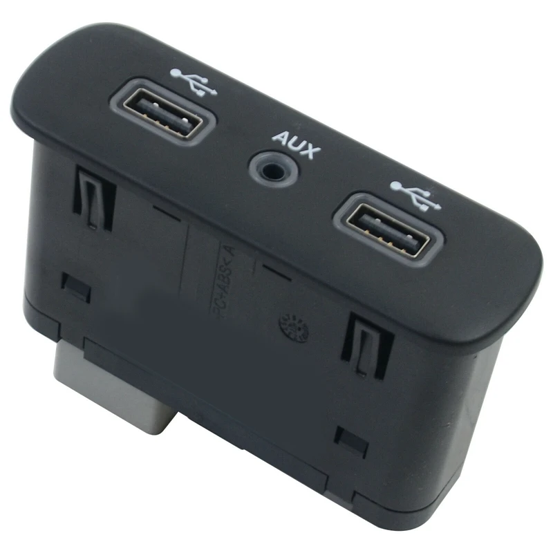 

Автомобильное зарядное устройство USB 68294075AA, центральная консоль, USB вспомогательный концентратор для Chrysler 300C Dodge Challenger Warhorse