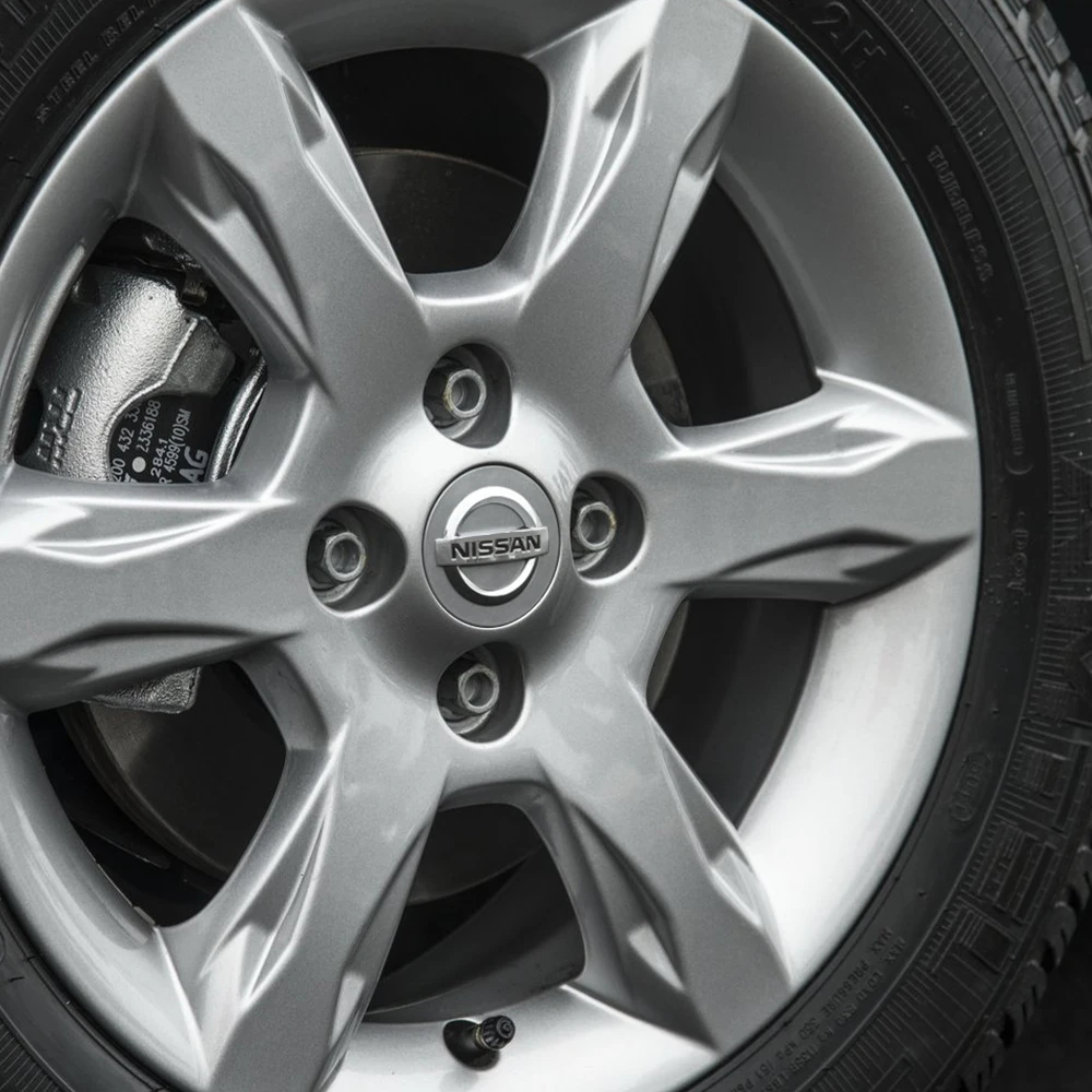 Фото 4 шт. 54/60 мм колпаки на центральные отверстия дисков для Nissan Qashqai j10 j11 TIIDA JUKE Micra Pathfinder Nismo GTR, автостайлинг №5