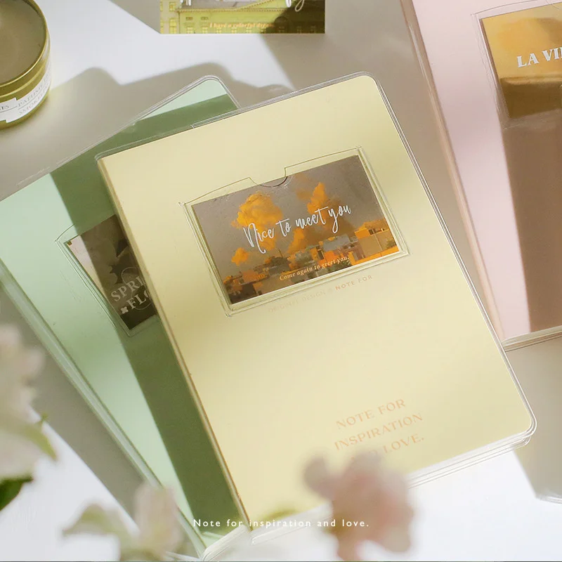 

NEW 80 Sheets NOTE FOR Retro Weekly Planner Diary Journals Notebook Agenda Organizer PP Cover Kawaii School Stationery