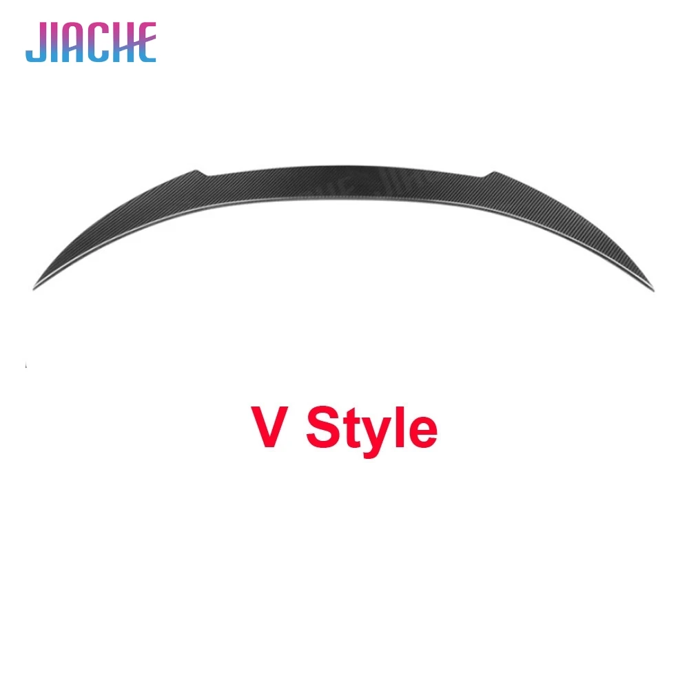 Задний спойлер из сухого углеродного волокна задний на багажник крыло подходит