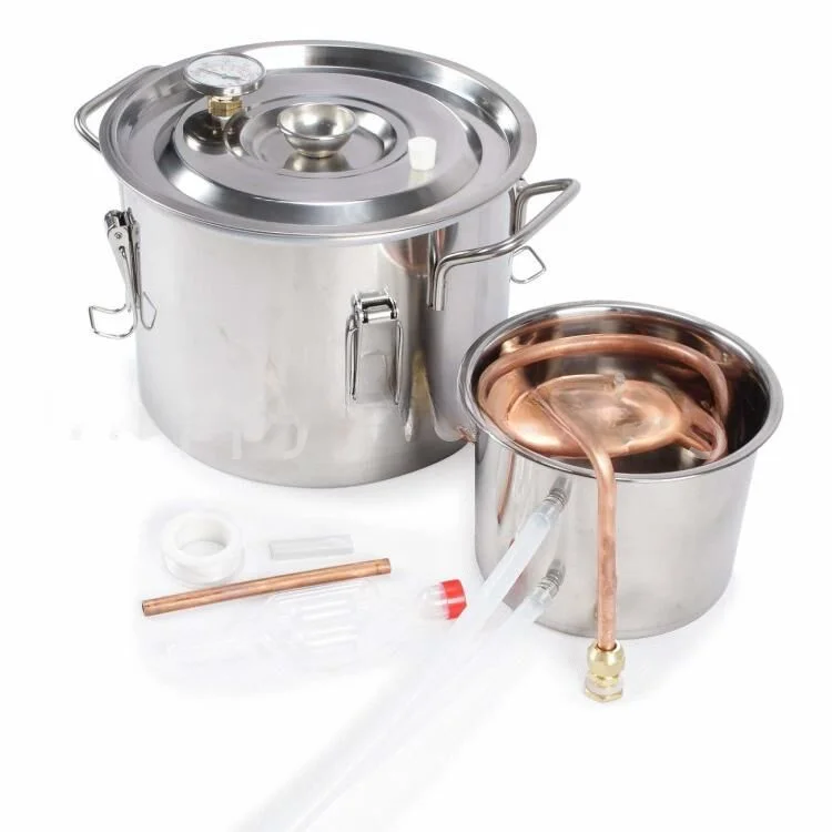 

2Gal воды, вина, пива, спиртовой дистиллятор Moonshine, спирт, домашний набор для самостоятельной сборки, домашний дистиллятор, нержавеющая дистиллятор, оборудование