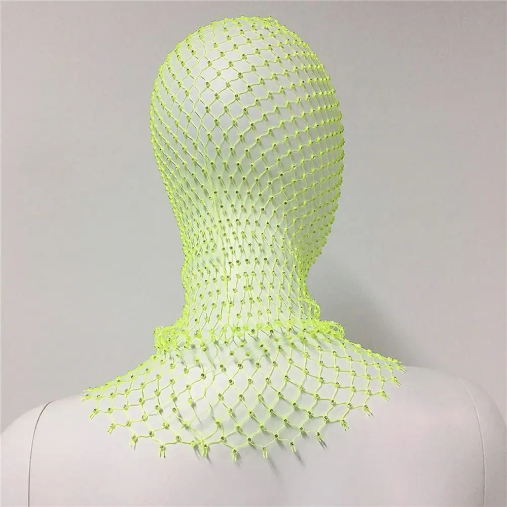 Маска-тюрбан шляпа свадебная маска невесты блестящий головной убор сетчатая