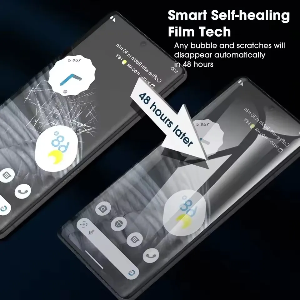 Фото 3 шт. гидрогелевая пленка для Doogee S41T S110 N50 V30 S100 V20 Pro Ultra V Max S41 Max Plus защитная пленка для экрана №4