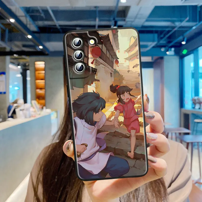 hot anime girl mary for samsung galaxy s22 s21 s20 ultra plus pro s10 s9 s8 s7 4g 5g soft tpu black phone case cover shell coque free global shipping