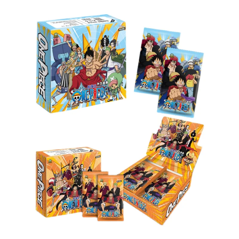 

Anime Features One Piece Card Luffy Wanted Circular Collection Edition Full Set Toys for Kids