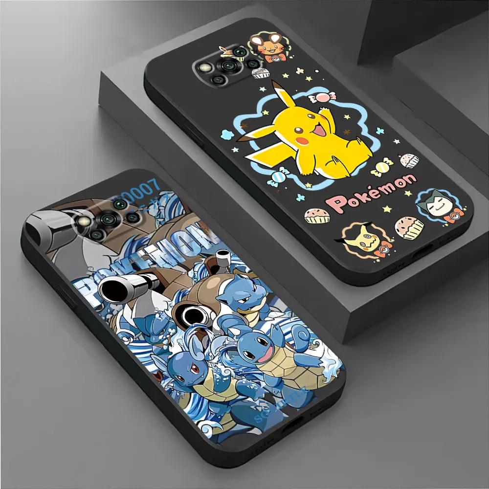 Мягкий чехол из ТПУ для телефона Xiaomi Poco X4 Pro 5G C50 C51 F1 X3 NFC M5 M4 GT C40 M3 F5 P-Poke-Монс G-Gen-gar