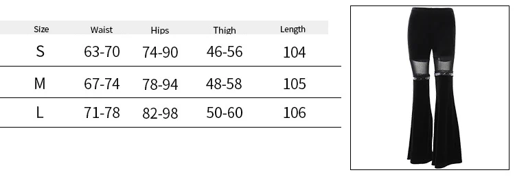 Новинка 2024 бархатные ретро-брюки готические прозрачные зимние сетчатые