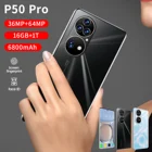 Смартфон P50 Pro, 7,3 дюйма, 16 ГБ + ТБ, 6800 мАч, 64 мп