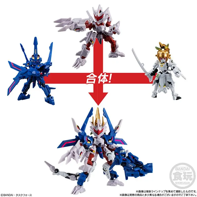 

Оригинальный робот-трансформер для еды и игр Bandai Egg ANIMA Gear DE 05