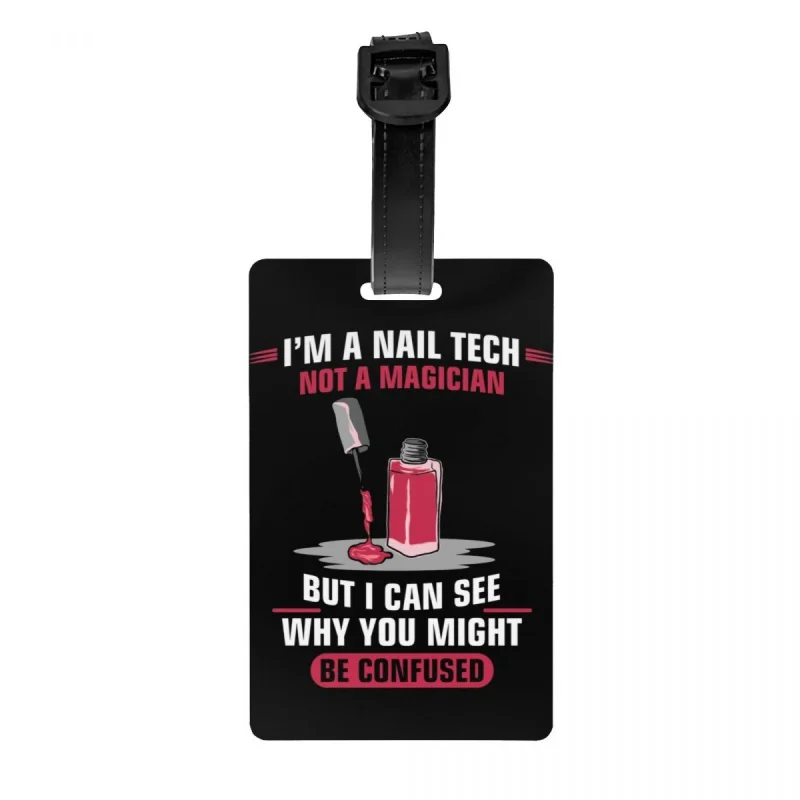 

Этикетка для чемодана для маникюра, лака для ногтей