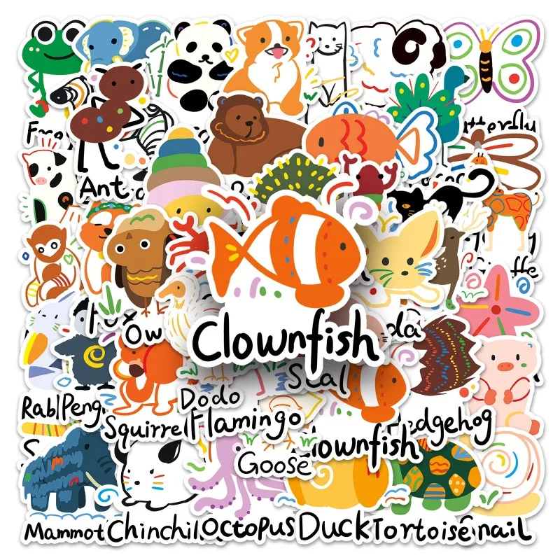 

10/50 шт., водонепроницаемые наклейки для чемоданов, ноутбуков, холодильников