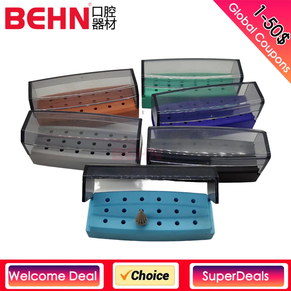 

Dental Autoclavable Endo Box for Bur Reamer and Gutta Percha Points Endodontic Case Root Canal Files Disinfection Holder