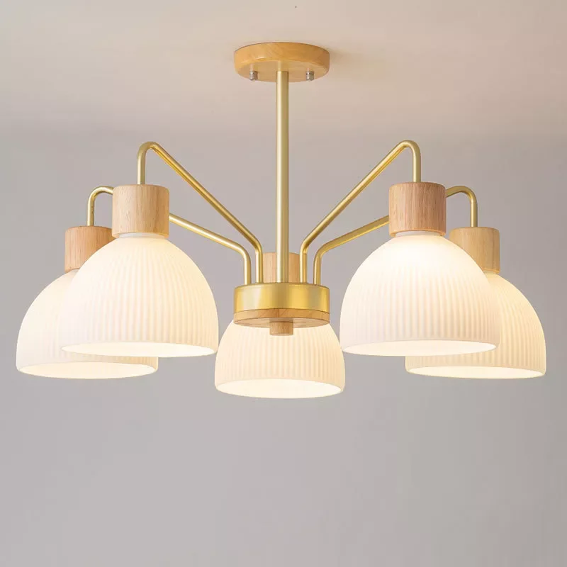 

Nordic E27 Chandeliers Log European Minimalist Aisle Ceiling Lamp Living Room Dining Room Lights Home Decoration Indoor Lighting