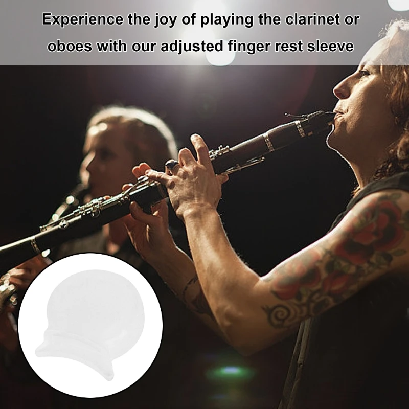 A9LD Силиконовая подставка для большого пальца кларнета гобоя защита защитные