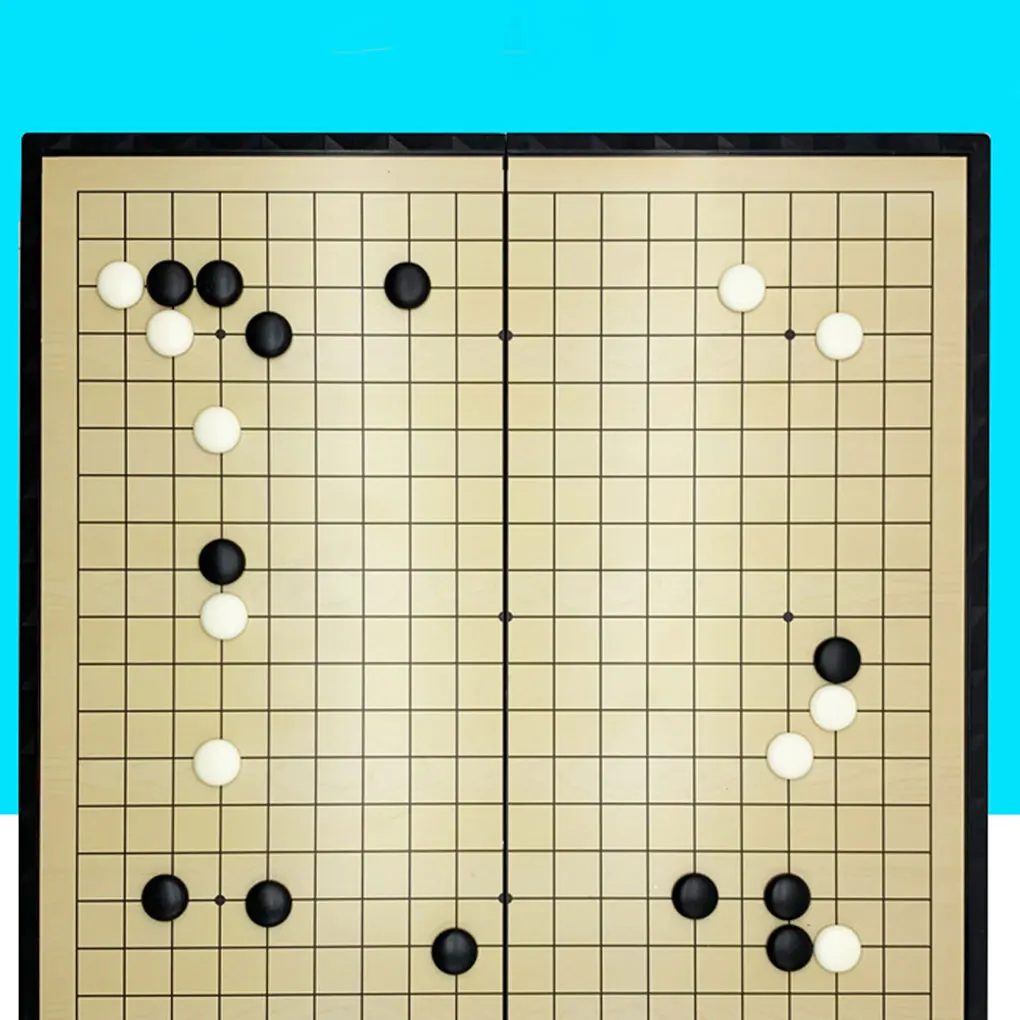 

Adults Children Go Game Pieces Board Set Traveling Party Portable Gobang Games Kit Boardgame Education Interactive