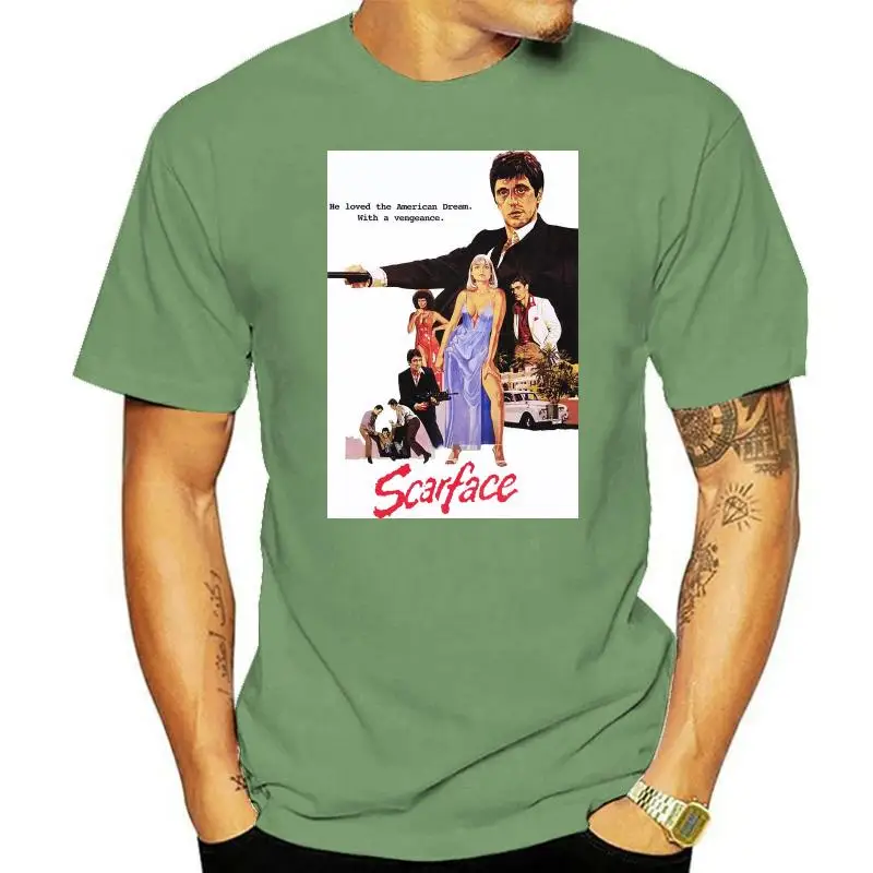 

Ретро футболка Scarface Al Pacino 80s Film 323