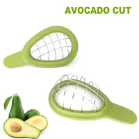 avocado slicer tools multi function fruit peeler cutter quick cuber avocado cutter shredder kitchen hand gadget fruit accessory
