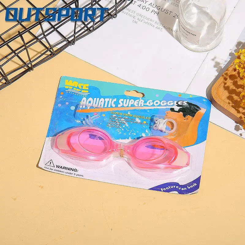 

Transparent Swimming Goggles Children Swimming Glasses Swimming Diving Swimming Eyewear Waterproof Adjustable Neutral Adult
