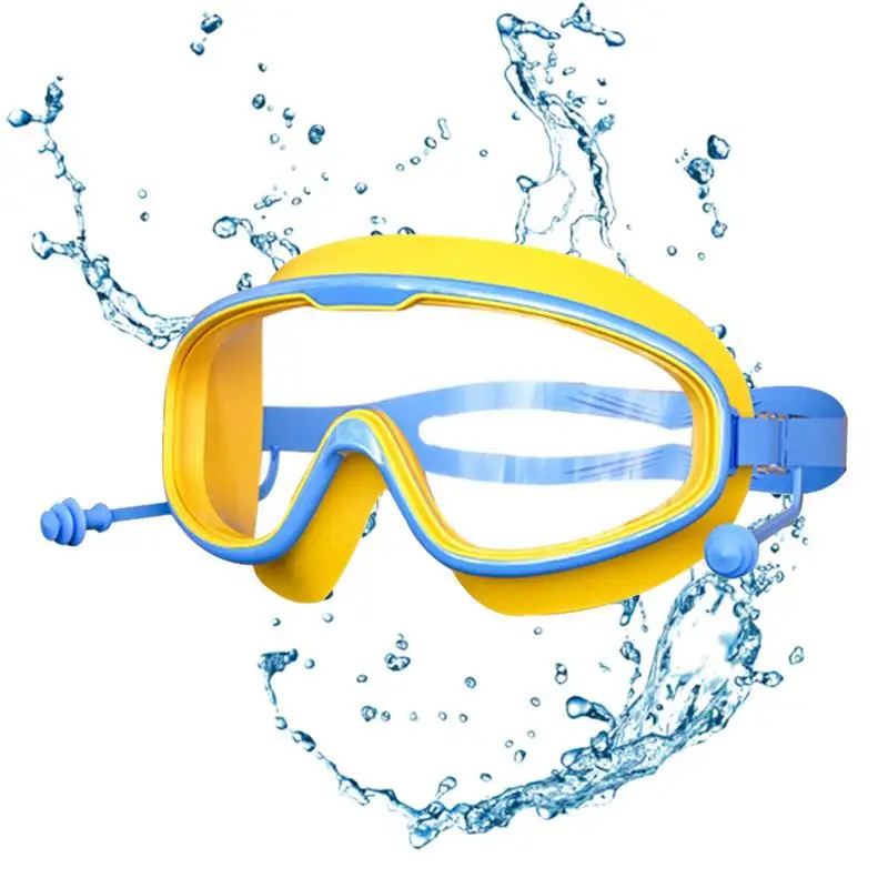 

Kids Swim Goggles Clear Vision Water Pool Goggles Children Swim Goggles Anti-UV Swimming Goggles Soft Anti-fog For Chidren