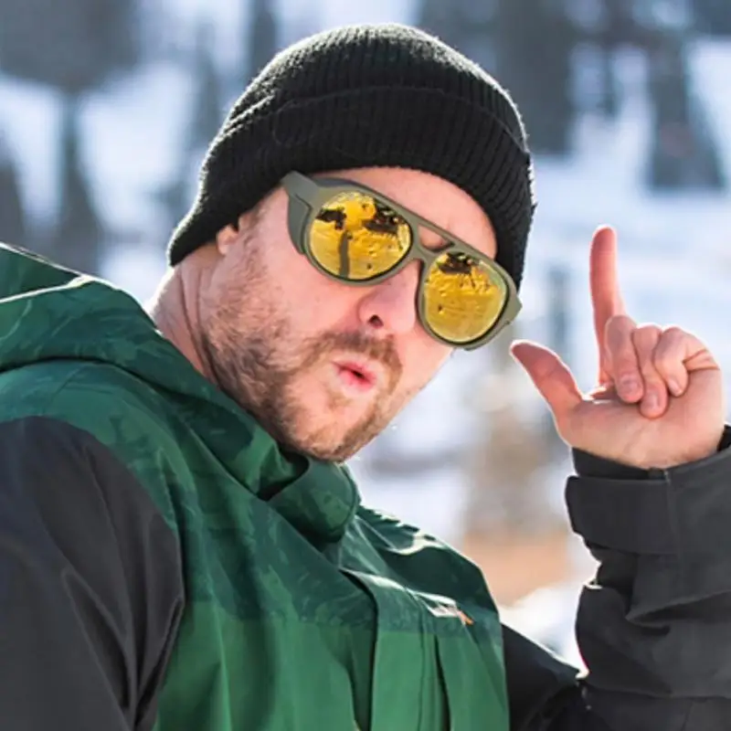 Очки солнцезащитные унисекс поляризационные UV400 в футляре с защитой от