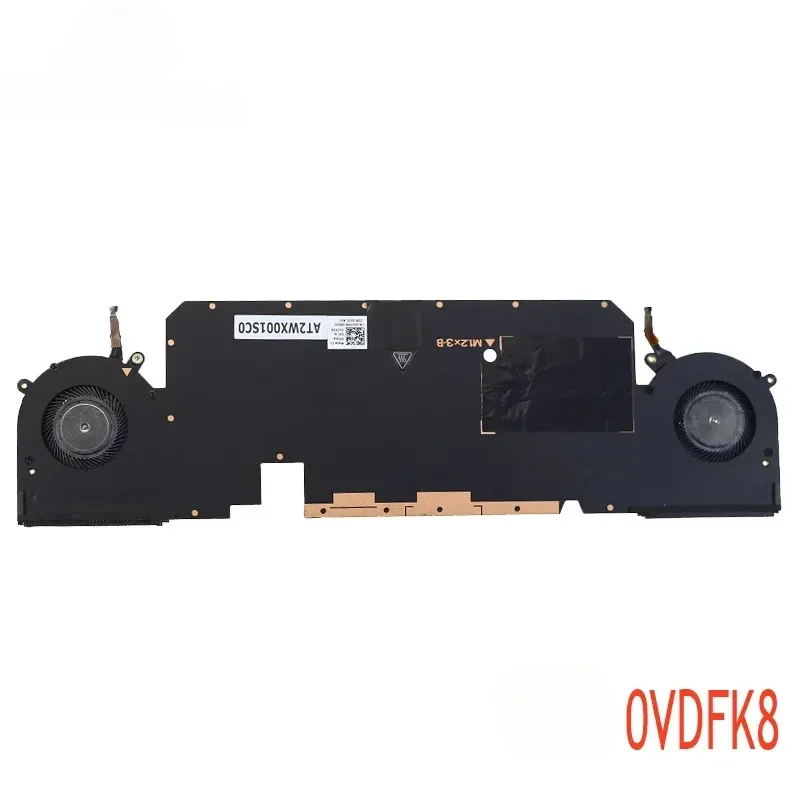 Новый вентилятор Loptap с радиатором EG50030S1-C180-S9A EG50030S1-C170-S9A для DELL 2-в-1 XPS 13 7390 0VDFK8