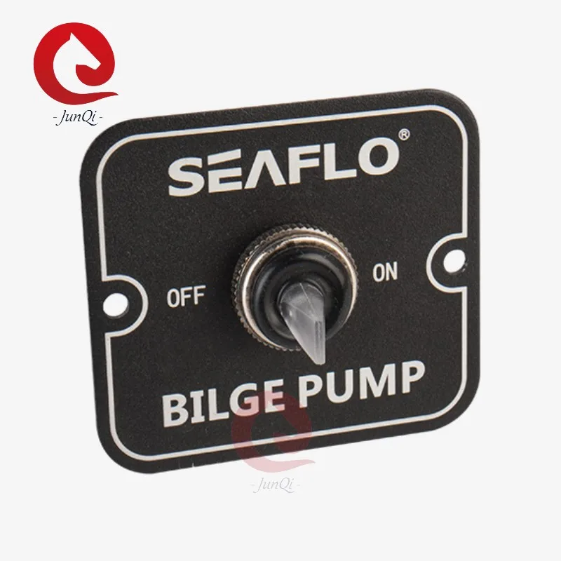 Seaflo DC12V 24V Панель переключателей морского автофургона SFSP-02 Трюмный насос Алюминиевый переключатель 2-сторонняя панель управления (art.: 3920cdb7ba378) - 3920cdb7ba378