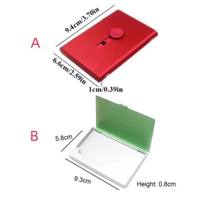 Металлический деловой телефон ручная нажимная карта карточка для члена