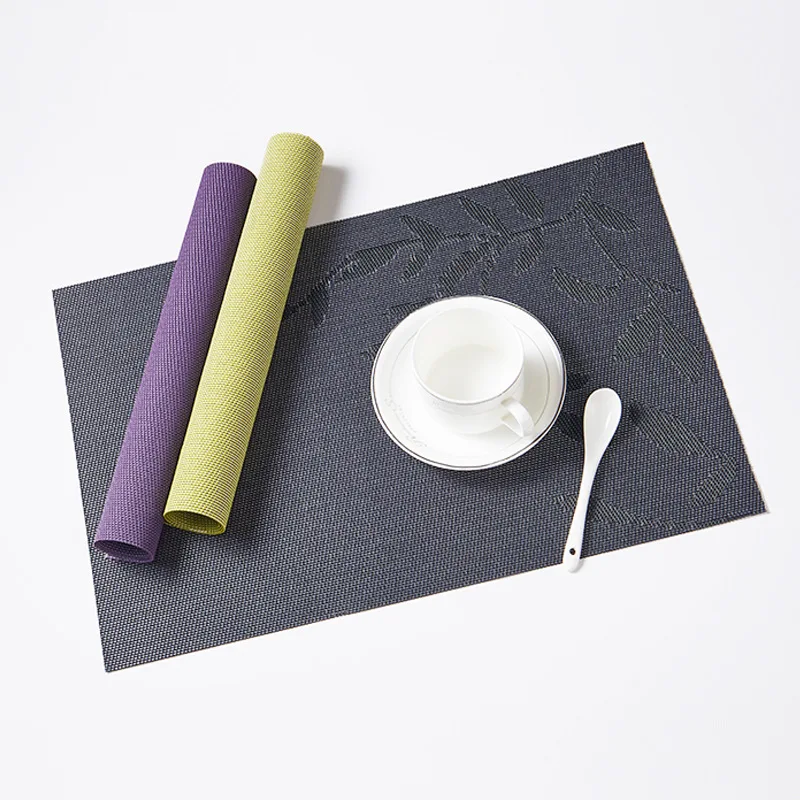 Жаккардовый коврик для стола теплоизоляция искусственный квадратный японский