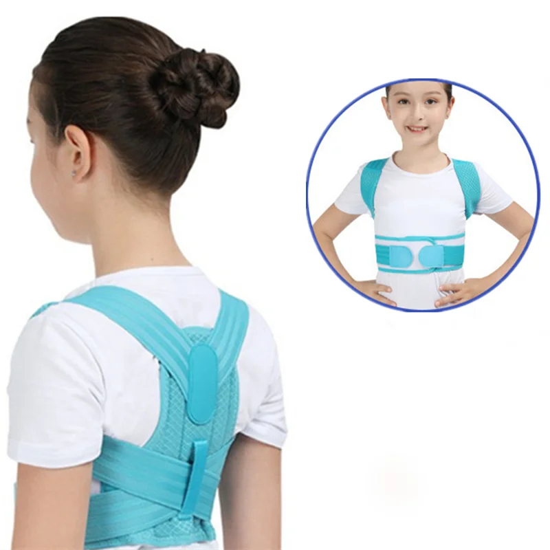 Регулируемый Детский Корректор осанки пояс для поддержки спины детский