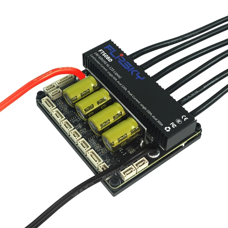 Flipsky FT60BD Dual ESC 60 В 120 А для DIY Eboard Scooter Ebike Robotics Контроллер скорости бесщеточного