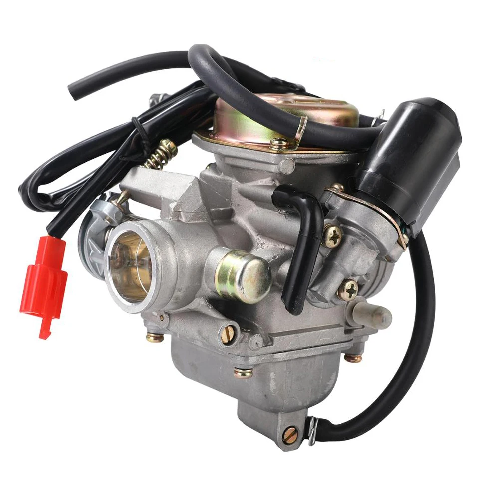 

Универсальный карбюратор 24 мм 4T для скутера Yamaha GY6 110cc 125cc 150cc, мопеда PD24J CVK, карбюратор, карбюратор для квадроцикла, карбюратор для карт, багги
