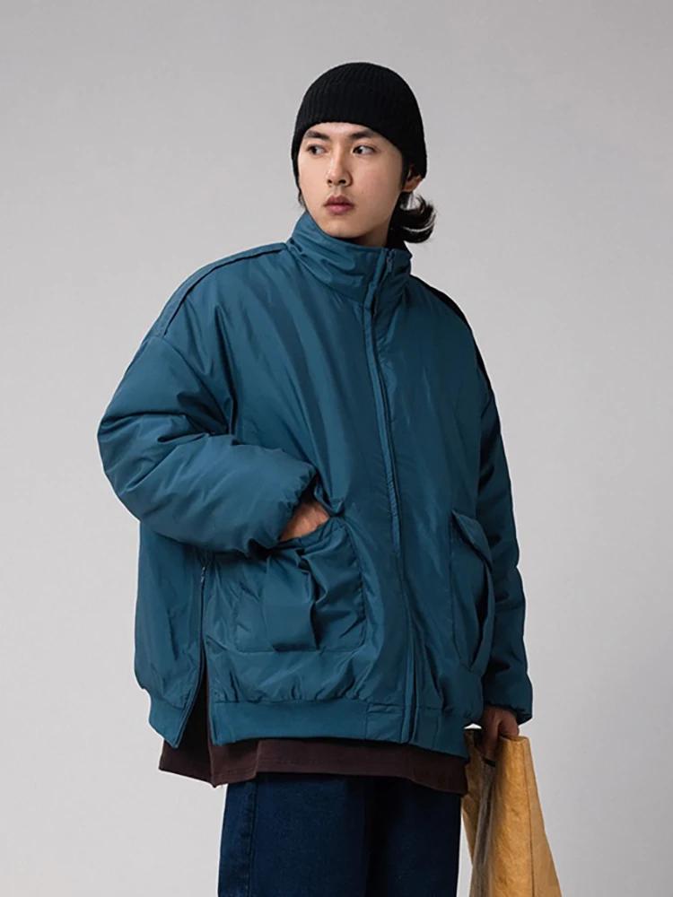 Зимнее Новое японское модное однотонное пальто в стиле ретро с