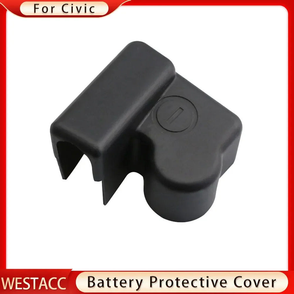 

Крышка аккумулятора автомобильного двигателя из АБС-пластика для аккумуляторов Honda Civic 2016-2021, защитные крышки для защиты от отрицательного анодного полюса питания, аксессуары