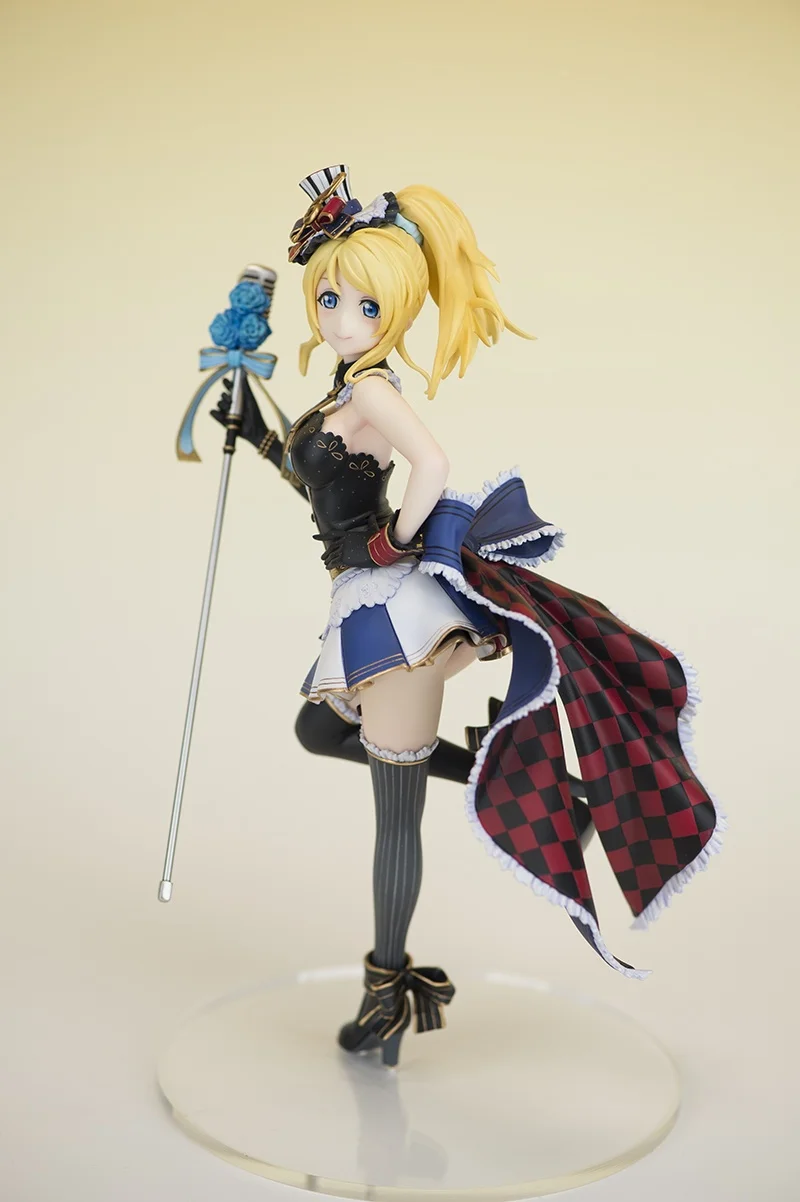 

1/7, Неокрашенная каучуковая фигурка LoveLive EliAyase, неокрашенный гаражный набор из каучука, модель GK, игрушки в подарок