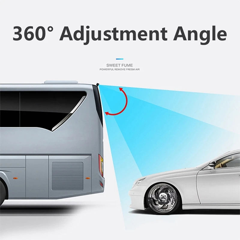 Модернизированная камера заднего вида 700Tvl Ccd 18 ИК светодиодов 12/24 в