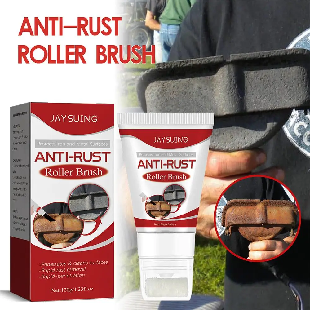 

120g Anti-Rust Primer Roller Brush Rusted Parts Conversion Anti Corrosion Remover Protection Derusting Rust Iron Cleaner P5I6