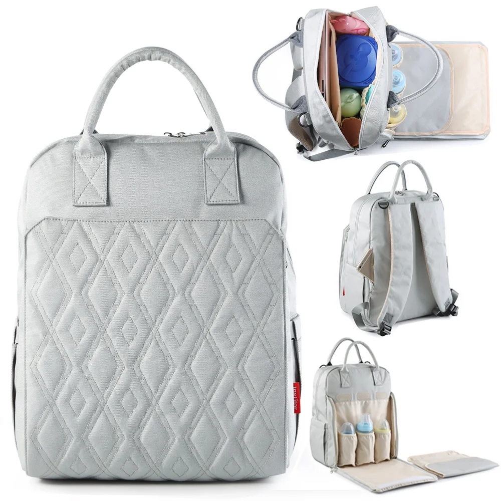 

Модная многофункциональная водонепроницаемая сумка для мам, вместительная Фотосумка, сумка для подгузников, дорожный рюкзак