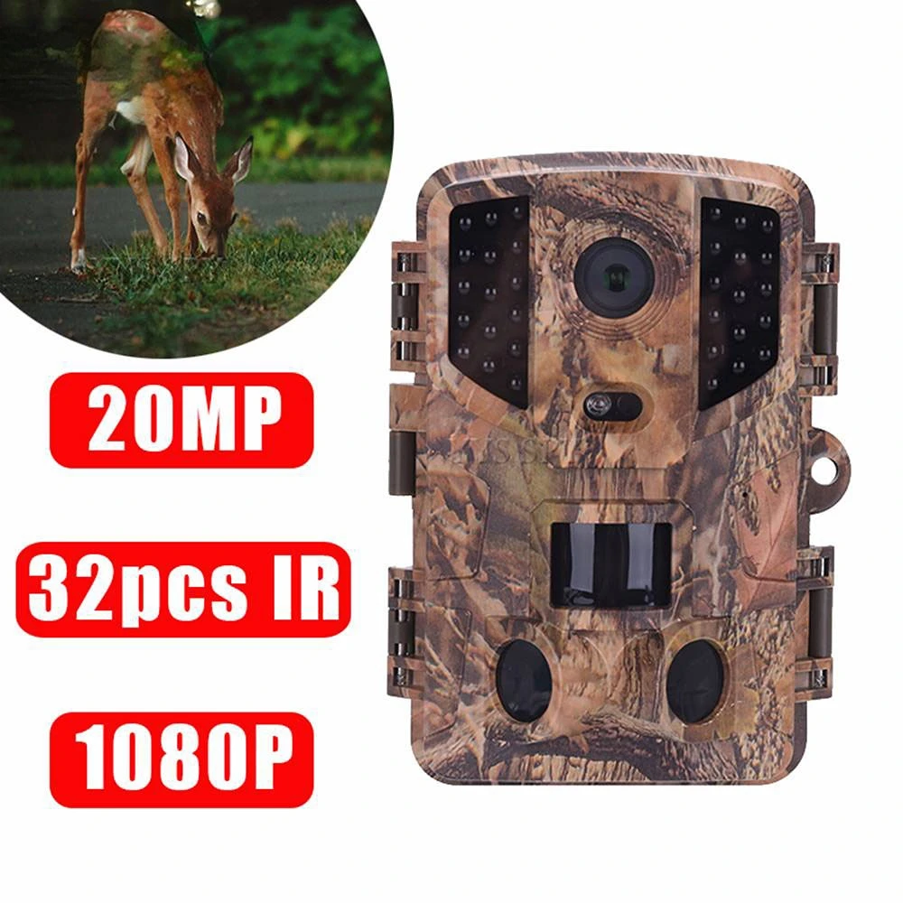 

PR900 Trail Camera Wireless Hunting Cameras 20MP 1080P 120degree PhotoTraps Night Vision Wildlife Surveillance Wild Tracking Cam
