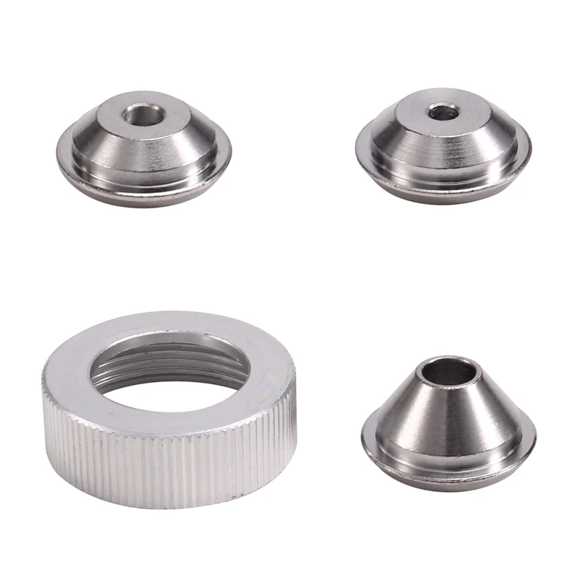 Texture Sprayer Orifice Tip Set 3 Nozzle Tips Threaded Collar For Wal-Board Drywall Texture-Pro 200 Hopper Machine