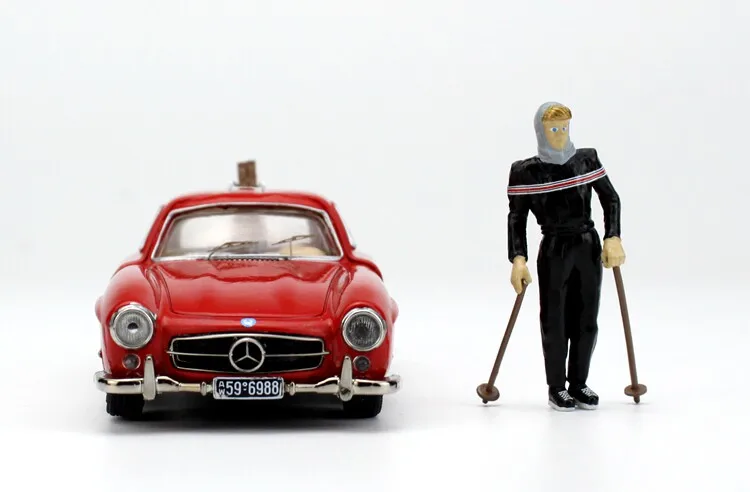 Фото Металлическая модель автомобиля Schuco 1:43 Benz 300SL №3