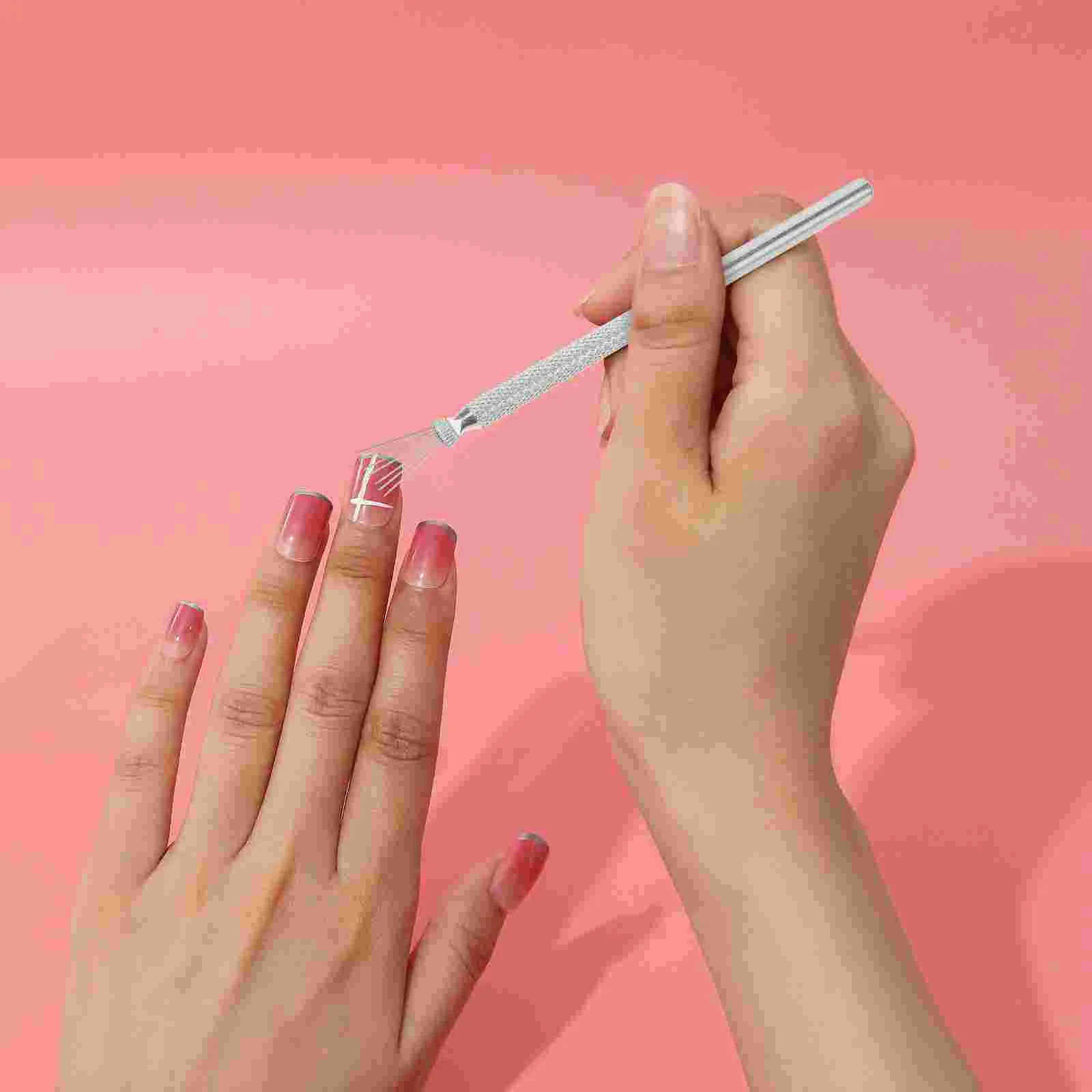 Семиигольная ручка для ногтей ультратонкие ручки кисть паутина прецизионные