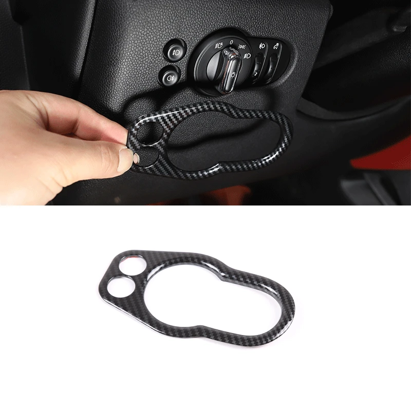 

Рамка переключателя фары для BMW MINI (F55/F56/F57) (узор из ABS-углеродного волокна) 1 шт./комплект