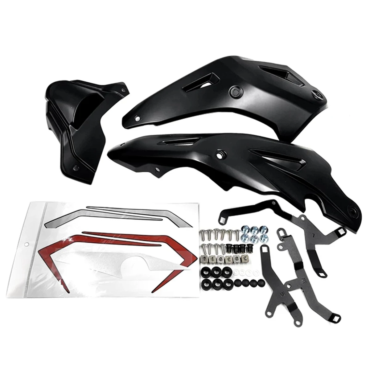 

Motorcycle Engine Spoiler Lower Fairing Body Frame Panel Protector Bellypan for Honda CB650R 2019-2021 CB650F