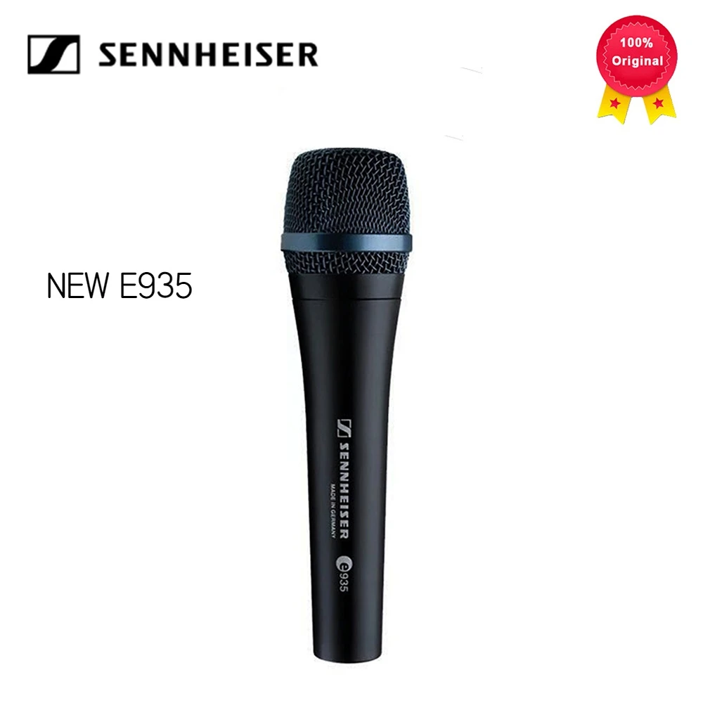 Оригинальный сценический профессиональный мобильный микрофон SENNHEISER E935, микрофон K-Song, конденсаторный Студийный микрофон для караоке