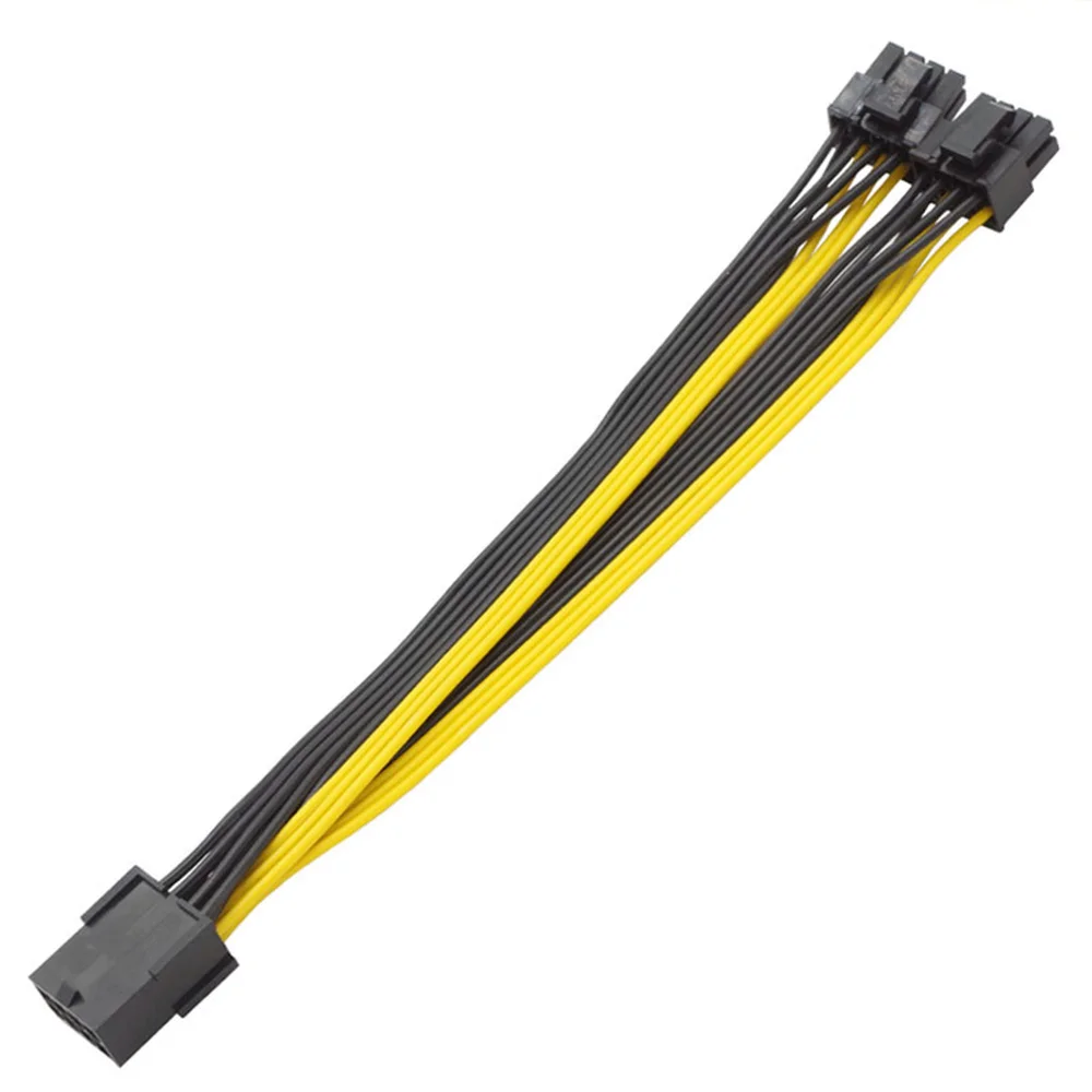 10 шт. 8-контактный PCI Express на 2 x PCIe 8 (6 + 2)-контактный разветвитель материнской платы, графическая видеокарта, PCIE, графический процессор, VGA, разветвитель, кабель питания-концентратор (art.: 3920ccdeff818) - 3920ccdeff818