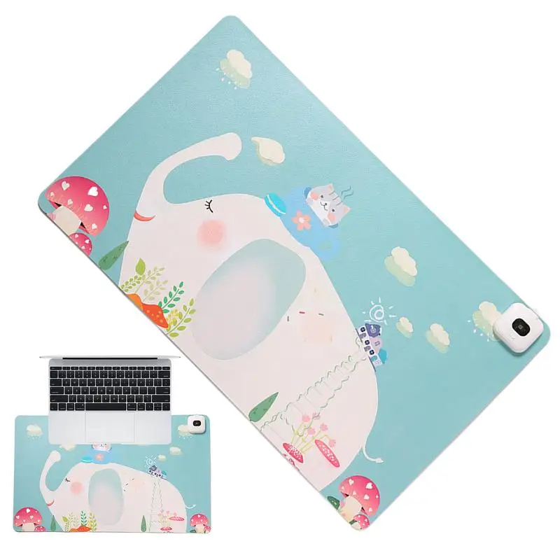 Теплый коврик с мультяшной тематикой электрический теплый настольный 6