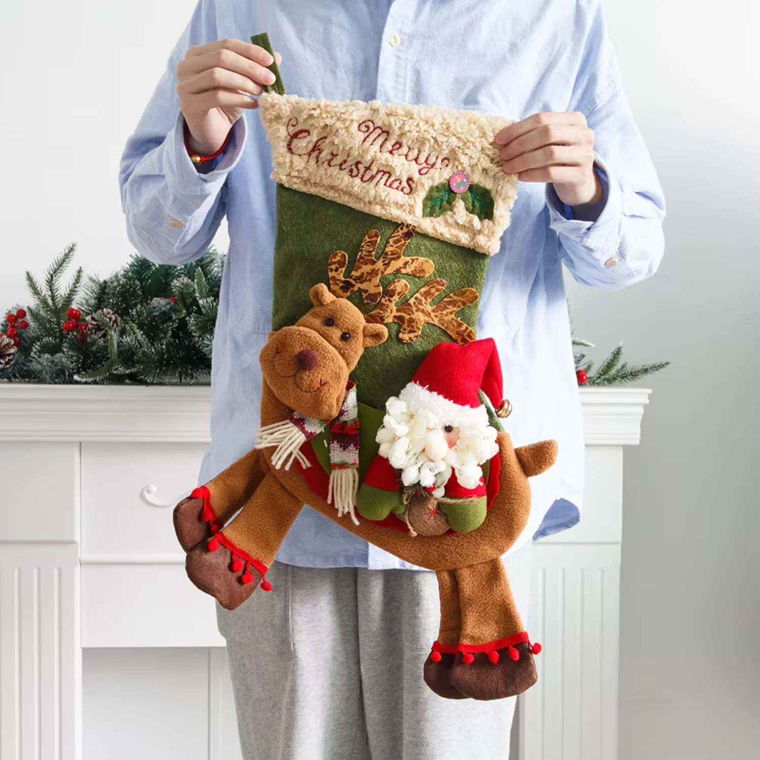 Рождественские гигантские украшения Decoraciones De Navidad Productos Novedosos рождественские