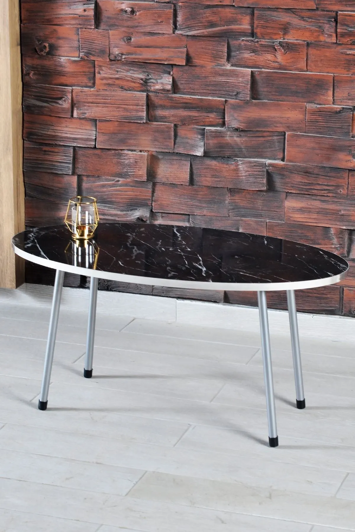

Modern Coffee Table Scandinavian Silver Metal Leg Silver Ellipse De Monte Coffee Table Serving Table Living Room Living Room Tab