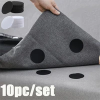10pairs double sided anti slip fasteners reusable self adhesive dot stickers bed sheet sofa mats carpet anti slip fixing pads